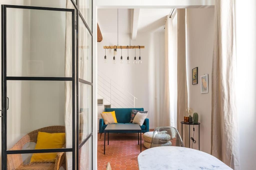 Appartement Authentique Situe En Plein Centre D'Antibes Exteriér fotografie
